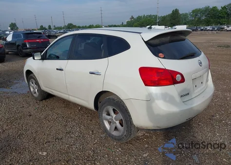 2010 Nissan Rogue S из США, поврежденный, VIN JN8AS5MT2AW024755